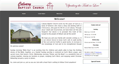Desktop Screenshot of calvarybaptistelkhart.org